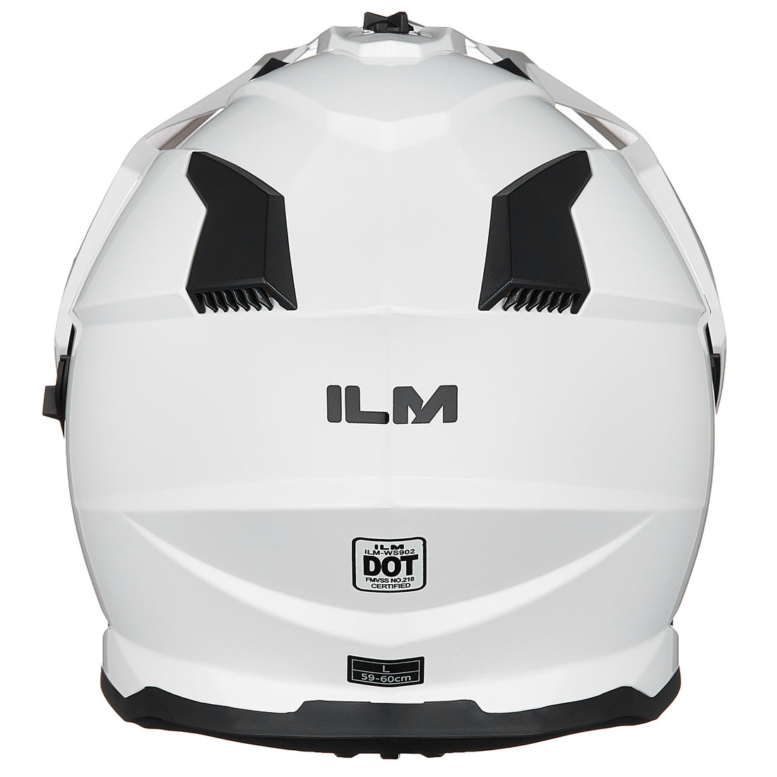 ILM Casco de motocicleta Dual Sport Adventure Pinlock compatible con visera  solar moto de nieve ATV Dirt Bike Off Road Casco modelo WS902