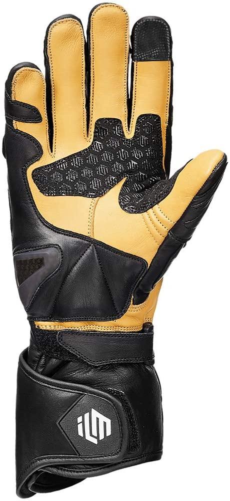 ILM Leather Motorcycle Gloves Model GIG01