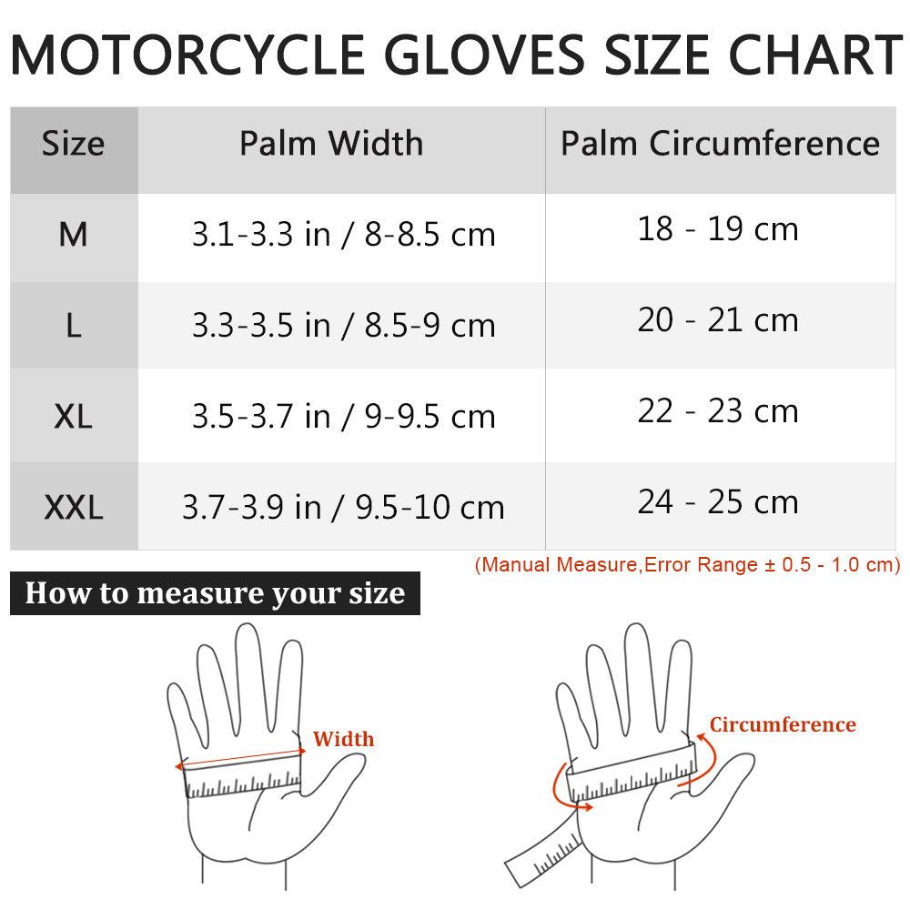 ILM Motorcycle Powersports Racing Gloves Model 10C - ILM