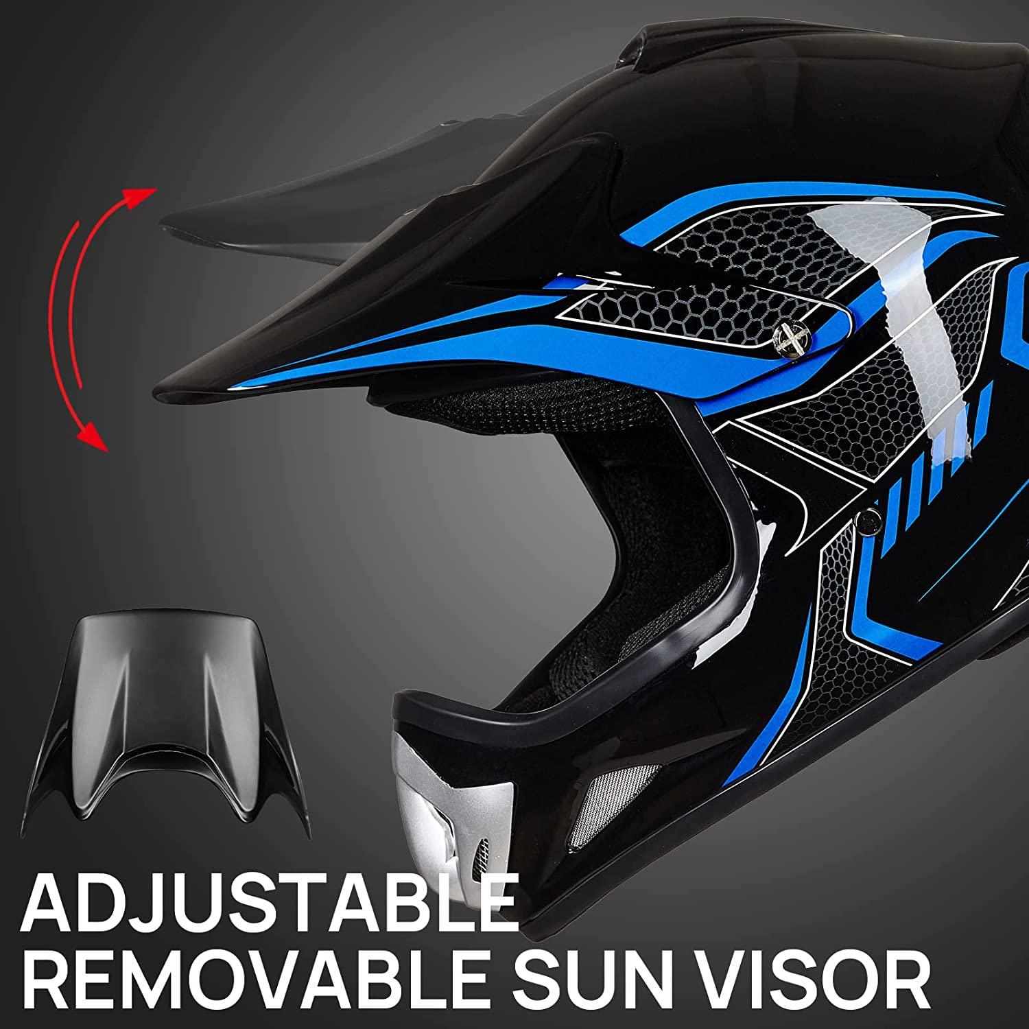 ILM Youth & Kids Dirt Bike Helmet Model BLD-818 - ILM