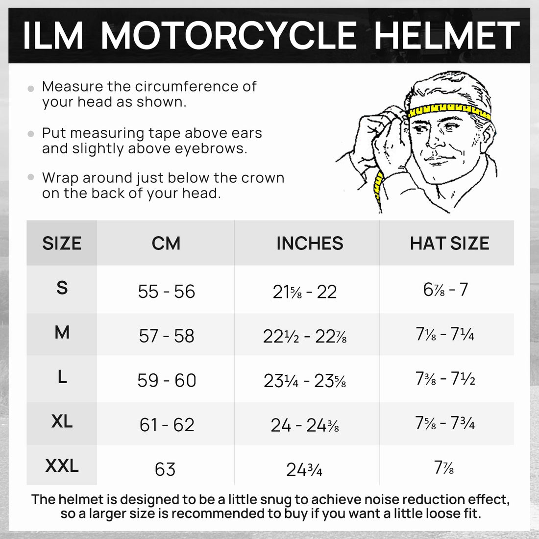 ILM Vintage Full Face Modular Motorcycle Helmet Model B707