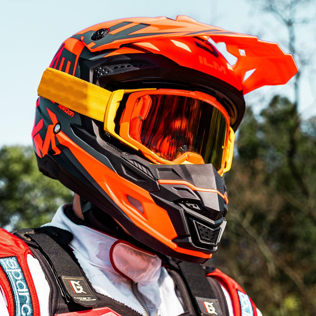 Medium dirt bike best sale helmet