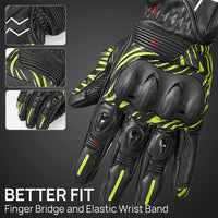 ILM Motorcycle Gloves Model  AD01