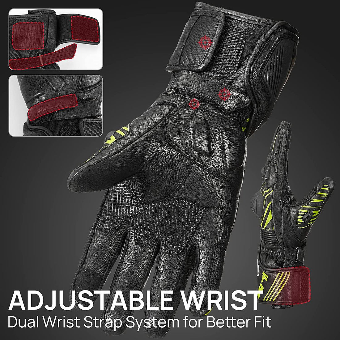 ILM Motorcycle Gloves Model  AD01