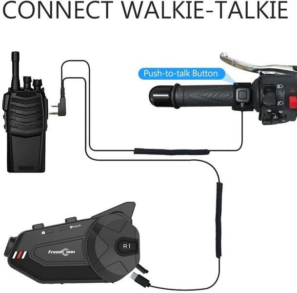 4 Rider Motorcycle Bluetooth Communication (up To 6 Riders