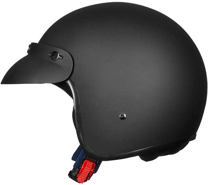 ILM 3/4 Open Face Motorcycle Helmet Model 207 - ILM