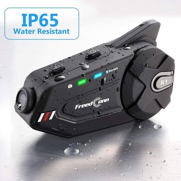 ILM Motorcycle 6 Rider Bluetooth Communication System with HD Camera - ILM