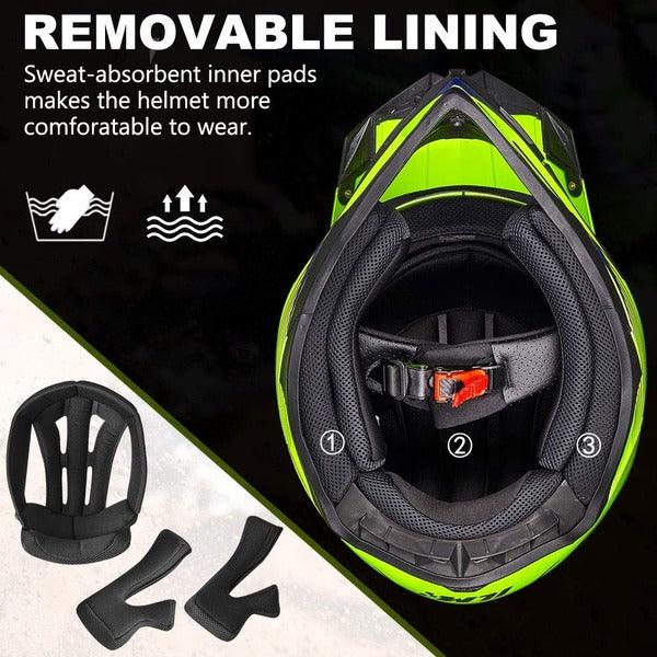 ILM Adult Dirt Bike Helmet Model 911 - ILM