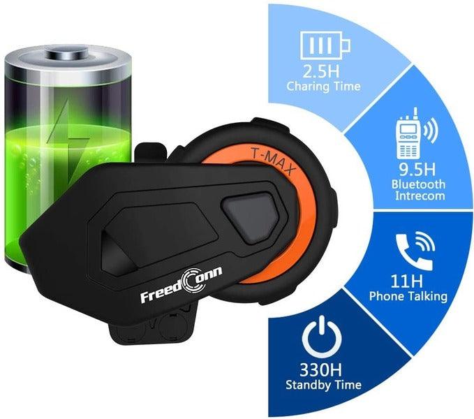 ILM Motorcycle 6 Rider Bluetooth Headset - ILM
