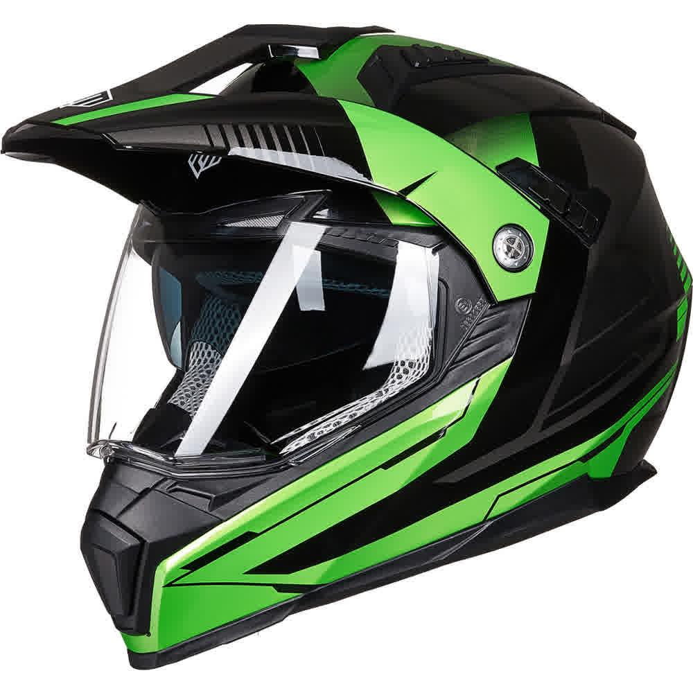 ILM Off Road Motorcycle Dual Sport Helmet Model 606V - ILM